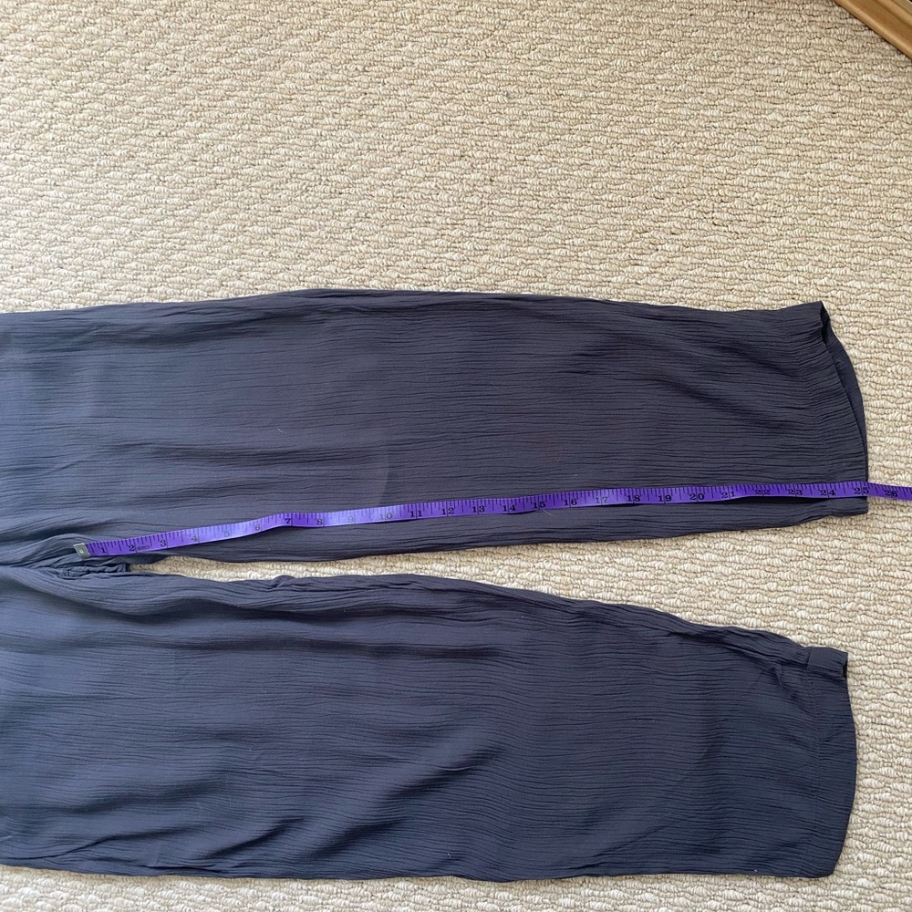LOFT Straight High Rise Gray Pants - Picture 4 of 5